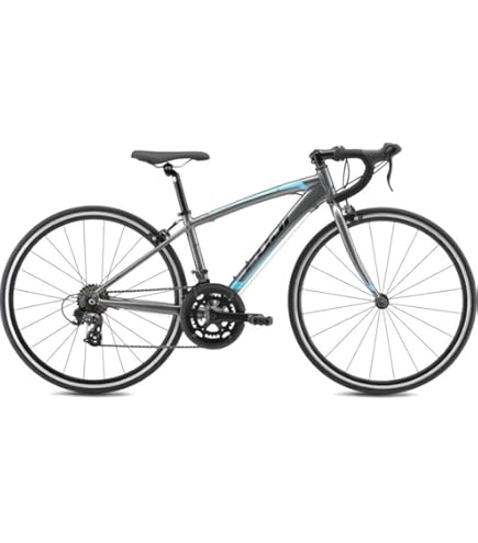 Amazon | FUJI 子供用自転車 ロードバイク フジ エース 24 (ブラック